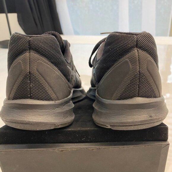 Nike Downshifter 7 Running Shoes Black Mesh Lace Up Men's Size 11 - Picture 6 of 14